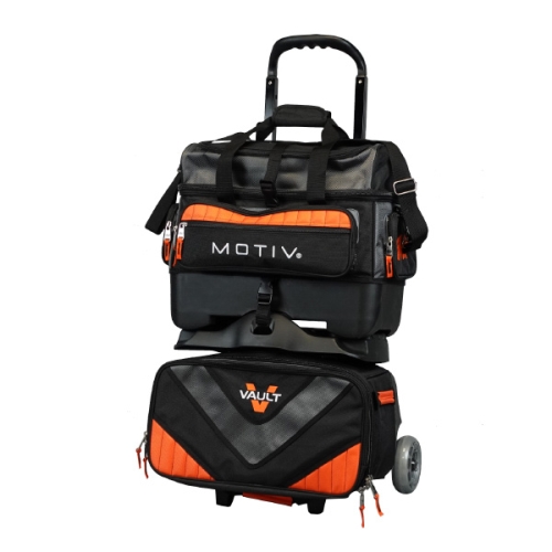 Motiv Vault 4-Ball Bag Black/Orange