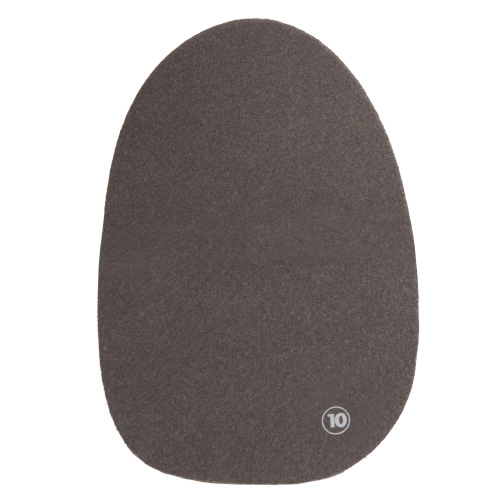 #10 Grey Felt Universal Slide Pad