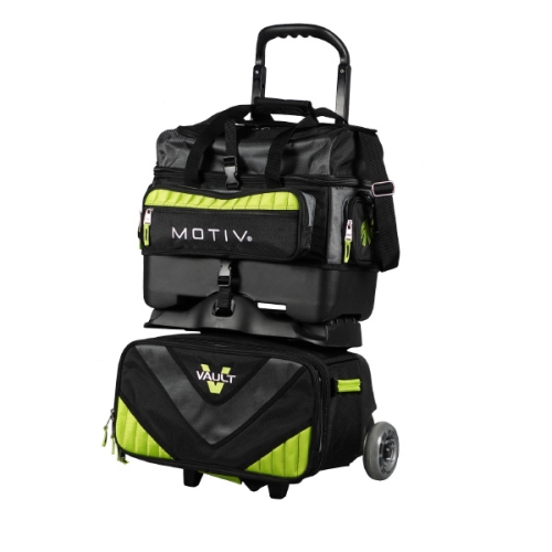 Motiv Vault 4-Ball Bag Grey-Lime