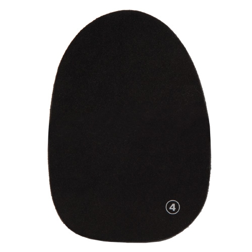 #4 Black Suede Universal Slide Pad